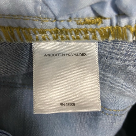 A Loves A Cropped Wide Leg High Waist Rise Jeans Women’s Size 28 - Picture 12 of 13